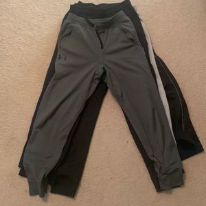 Bundle of Youth medium Under Armour Track Pant Joggers